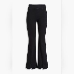 Frame The Jetset Flare Jeans Wide Leg High-Rise Noir black New Size 2 (30 to 34)